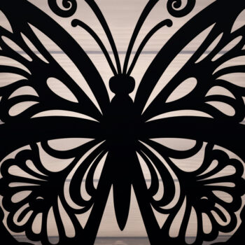 Intra απο ξύλο plywood 3mm-4mm πάχος – Paper Cut Butterfly Bundle Δίασταση  20x20 cm INTRAFABR-90440259 - Image 4