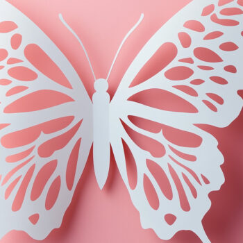 Intra απο ξύλο plywood 3mm-4mm πάχος – Paper Cut Butterfly Bundle Δίασταση  20x20 cm INTRAFABR-108172914 - Image 6