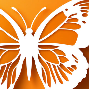 Intra απο ξύλο plywood 3mm-4mm πάχος – Paper Cut Butterfly Bundle Δίασταση  20x20 cm INTRAFABR-108172914 - Image 9