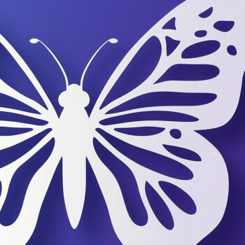 Intra απο ξύλο plywood 3mm-4mm πάχος – Paper Cut Butterfly Bundle Δίασταση  20x20 cm INTRAFABR-108172914 - Image 10