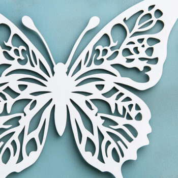 Intra απο ξύλο plywood 3mm-4mm πάχος – Paper Cut Butterfly Bundle Δίασταση  20x20 cm INTRAFABR-113934056 - Image 10