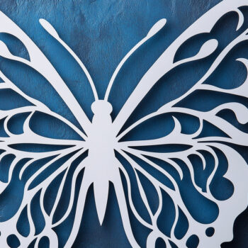 Intra απο ξύλο plywood 3mm-4mm πάχος – Paper Cut Butterfly Bundle Δίασταση  20x20 cm INTRAFABR-114388534 - Image 8