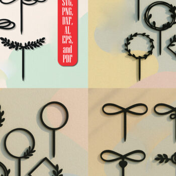 Intra απο ξύλο plywood 3mm-4mm πάχος – Δέσμη Paper Cut Topper Δίασταση  20x20 cm INTRAFABR-119963192 - Image 1