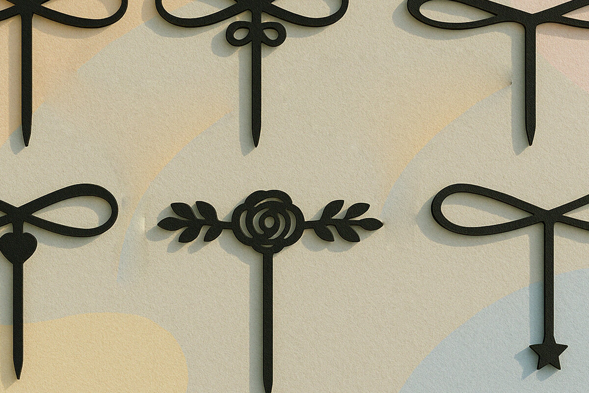 Intra απο ξύλο plywood 3mm-4mm πάχος – Paper Cut Cake Topper Δίασταση  20x20 cm INTRAFABR-119962146