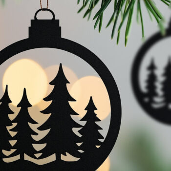 Intra απο ξύλο plywood 3mm-4mm πάχος – Χριστουγεννιάτικη διακόσμηση με χαρτί Δίασταση 20x20 cm INTRAFABR-104730925 - Image 1