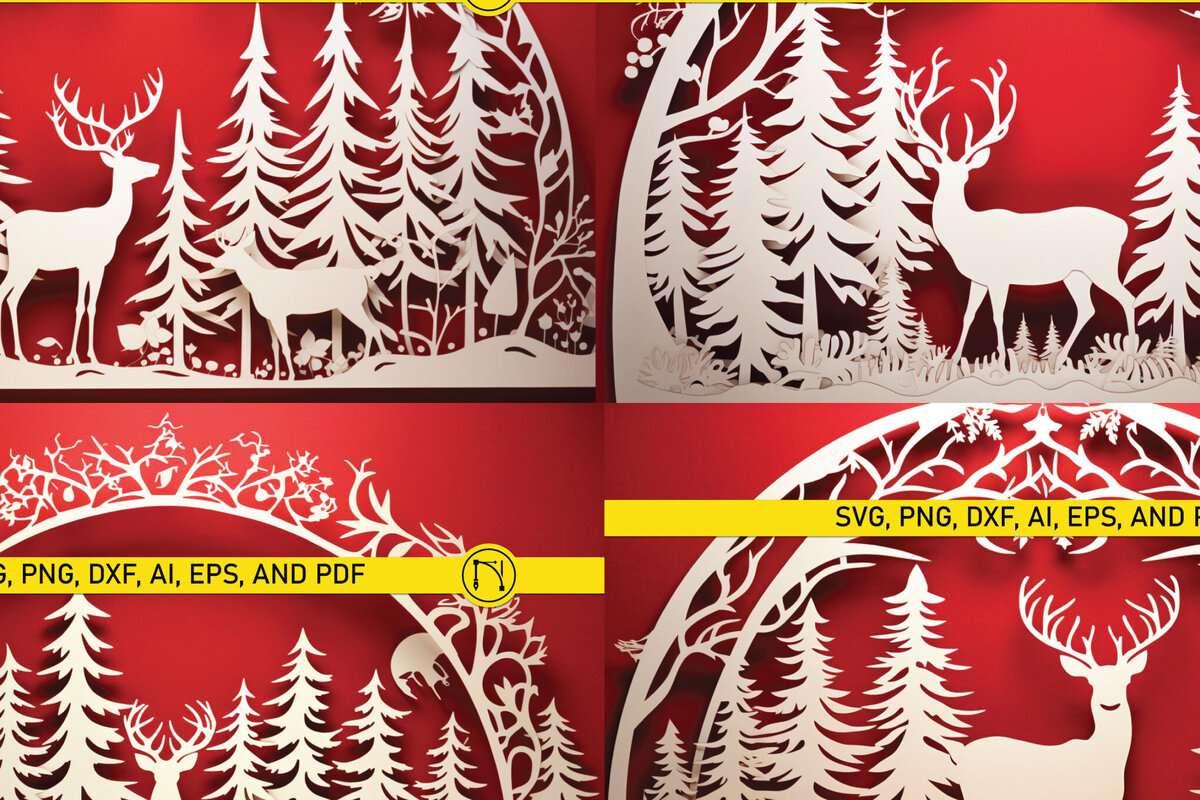 Intra απο ξύλο plywood 3mm-4mm πάχος – Δέσμη Χριστουγεννιάτικης Διακόσμησης Χαρτιού Δίασταση  20x20 cm INTRAFABR-81754613