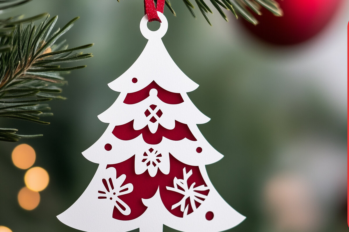 Intra απο ξύλο plywood 3mm-4mm πάχος – Κοπή χαρτιού Χριστουγεννιάτικη διακόσμηση Δίασταση  20x20 cm INTRAFABR-106780218