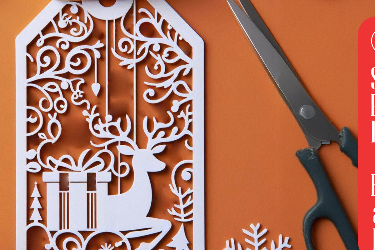 Intra απο ξύλο plywood 3mm-4mm πάχος – Paper Cut Χριστουγεννιάτικο Δώρο Αρχείο Cut Δίασταση  20x20 cm INTRAFABR-111225027