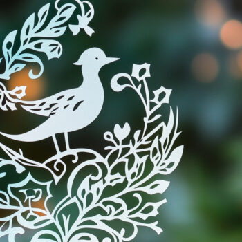 Intra απο ξύλο plywood 3mm-4mm πάχος – Χριστουγεννιάτικη κρεμαστή διακόσμηση με χαρτί Δίασταση 20x20 cm INTRAFABR-107247600 - Image 1