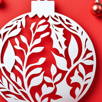 Intra απο ξύλο plywood 3mm-4mm πάχος – Πακέτο Χριστουγεννιάτικο Στολίδι σε χαρτί Δίασταση  20x20 cm INTRAFABR-108643823 - Image 3
