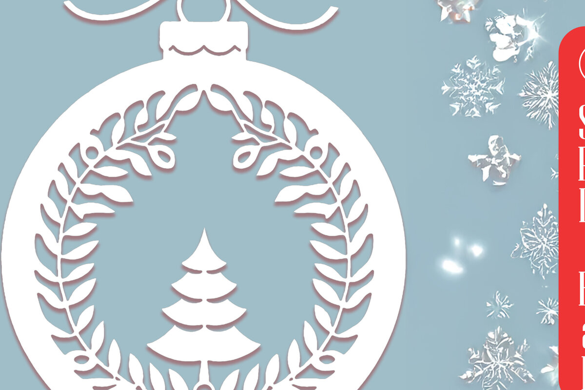 Intra απο ξύλο plywood 3mm-4mm πάχος – Χαρτοκόψιμο Χριστουγεννιάτικο Στολίδι Cut Fil Δίασταση  20x20 cm INTRAFABR-111145848