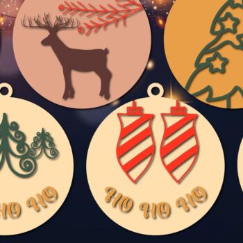 Intra απο ξύλο plywood 3mm-4mm πάχος – Χαρτόκοπη ΧΡΙΣΤΟΥΓΕΝΝΙΑΤΙΚΑ ΣΤΟΛΙΔΙΑ Craft Δίασταση  20x20 cm INTRAFABR-33616031 - Image 1