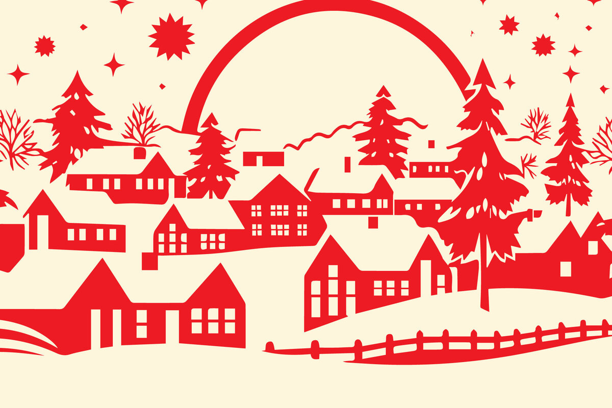 Intra απο ξύλο plywood 3mm-4mm πάχος – Χαρτόκοπη Χριστουγεννιάτικη Σκηνή Δίασταση  20x20 cm INTRAFABR-85453912