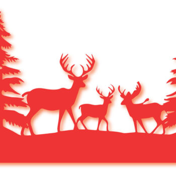 Intra απο ξύλο plywood 3mm-4mm πάχος – Χαρτόκοπη Χριστουγεννιάτικη Σκηνή Δίασταση  20x20 cm INTRAFABR-85454168 - Image 2