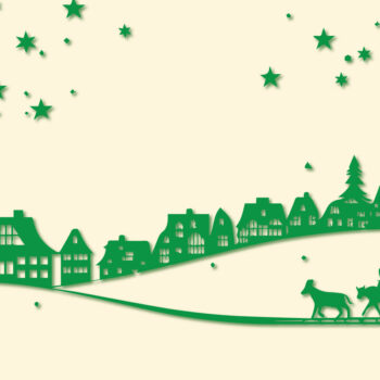 Intra απο ξύλο plywood 3mm-4mm πάχος – Χαρτόκοπη Χριστουγεννιάτικη Σκηνή Δίασταση  20x20 cm INTRAFABR-85454168 - Image 6