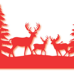 Intra απο ξύλο plywood 3mm-4mm πάχος – Χαρτόκοπη Χριστουγεννιάτικη Σκηνή Δίασταση  20x20 cm INTRAFABR-85359224