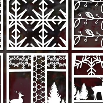 Intra απο ξύλο plywood 3mm-4mm πάχος – Paper Cut Christmas Bundle Δίασταση 20x20 cm INTRAFABR-46164487 - Image 1