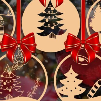 Intra απο ξύλο plywood 3mm-4mm πάχος – Paper Cut Christmas Bundle Δίασταση 20x20 cm INTRAFABR-46096194 - Image 3