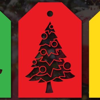 Intra απο ξύλο plywood 3mm-4mm πάχος – Πακέτο Χριστουγεννιάτικου TAG Paper Cut Δίασταση  20x20 cm INTRAFABR-46257319 - Image 1