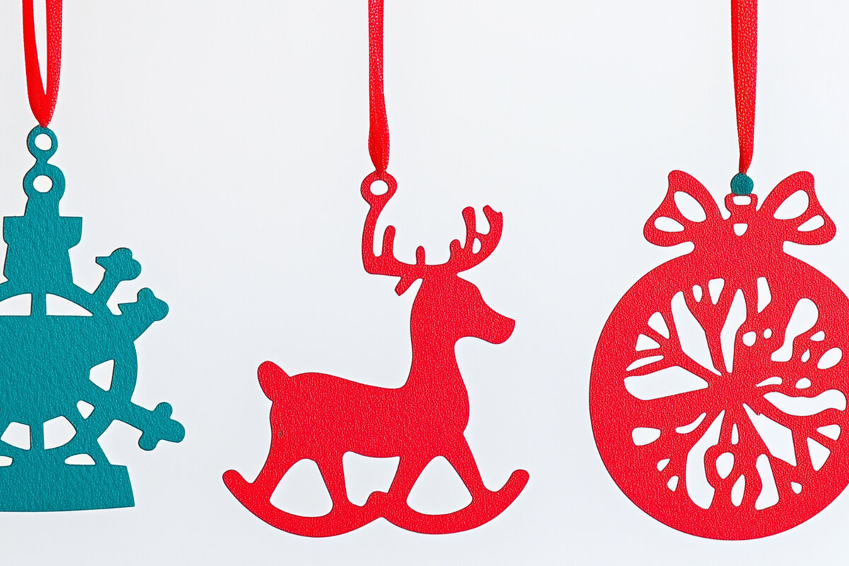 Intra απο ξύλο plywood 3mm-4mm πάχος – Κόψιμο από χαρτί χριστουγεννιάτικο κομμένο αρχείο Δίασταση  20x20 cm INTRAFABR-108230838