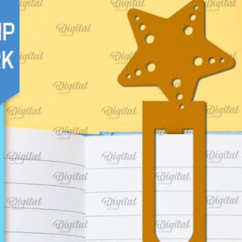 Intra απο ξύλο plywood 3mm-4mm πάχος – Πακέτο σελιδοδείκτη με συνδετήρα χαρτιού Δίασταση 20x20 cm INTRAFABR-89285129 - Image 7