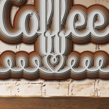 Intra απο ξύλο plywood 3mm-4mm πάχος – Πακέτο Coffee κομμένο σε χαρτί Δίασταση  20x20 cm INTRAFABR-71784252 - Image 4