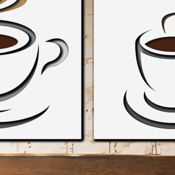 Intra απο ξύλο plywood 3mm-4mm πάχος – Πακέτο Coffee κομμένο σε χαρτί Δίασταση  20x20 cm INTRAFABR-71784252 - Image 5