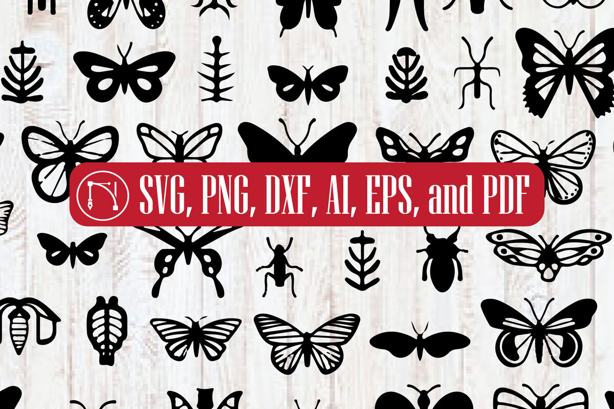 Intra απο ξύλο plywood 3mm-4mm πάχος – Πακέτο Paper Cut Creepy Crawlies Δίασταση  20x20 cm INTRAFABR-81115528