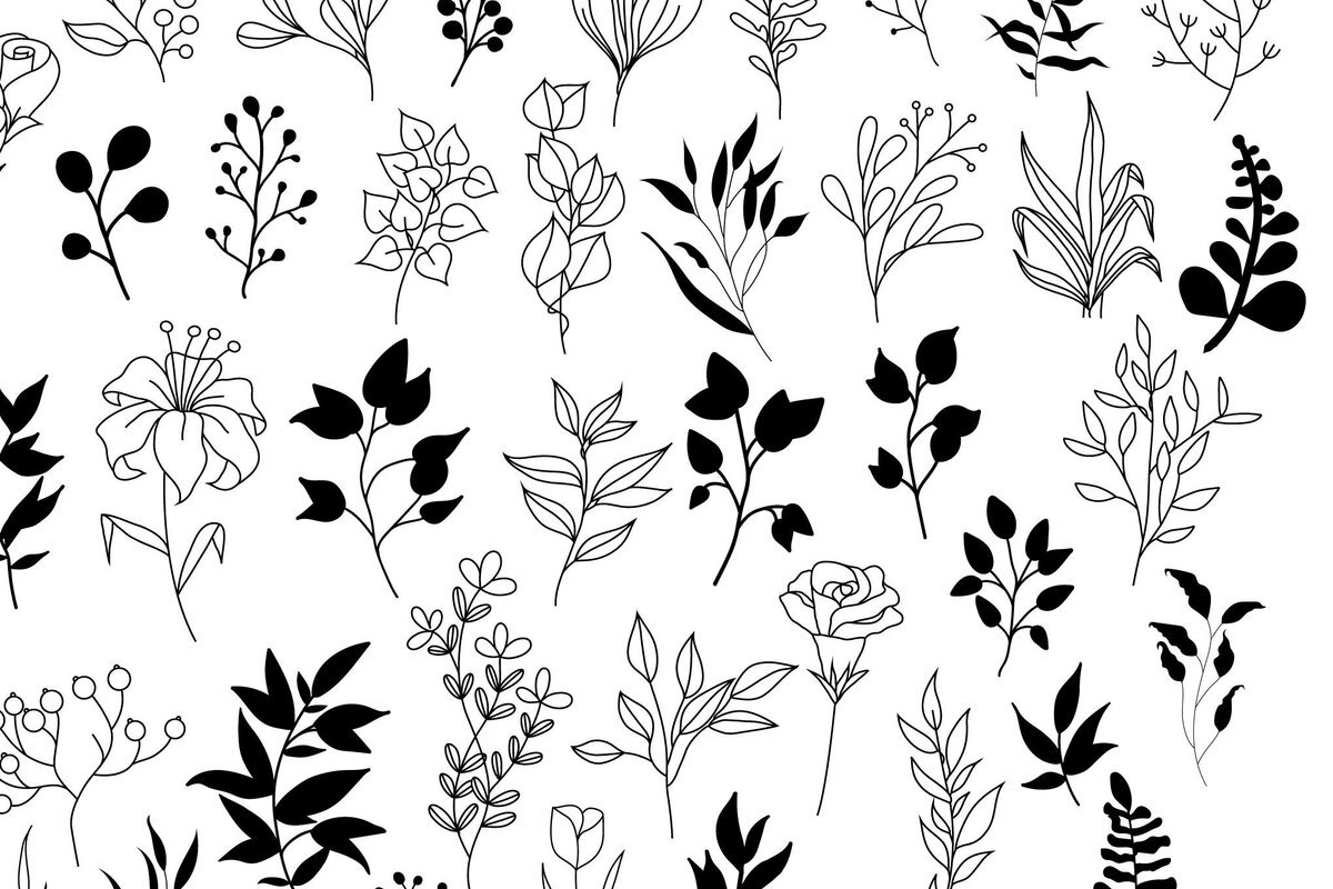 Intra απο ξύλο plywood 3mm-4mm πάχος – Paper Cut Cricut Wildflower Bundle Δίασταση  20x20 cm INTRAFABR-72877139