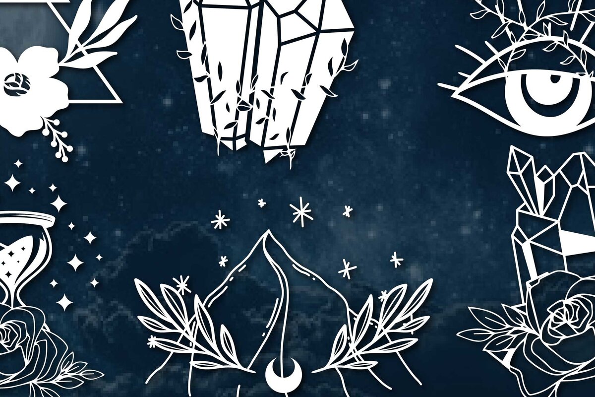 Intra απο ξύλο plywood 3mm-4mm πάχος – Πακέτο Paper Cut Crystals Magic Δίασταση  20x20 cm INTRAFABR-76331555