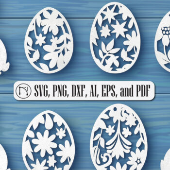 Intra απο ξύλο plywood 3mm-4mm πάχος – Πακέτο Paper Cut Easter Day Δίασταση  20x20 cm INTRAFABR-92452035 - Image 1