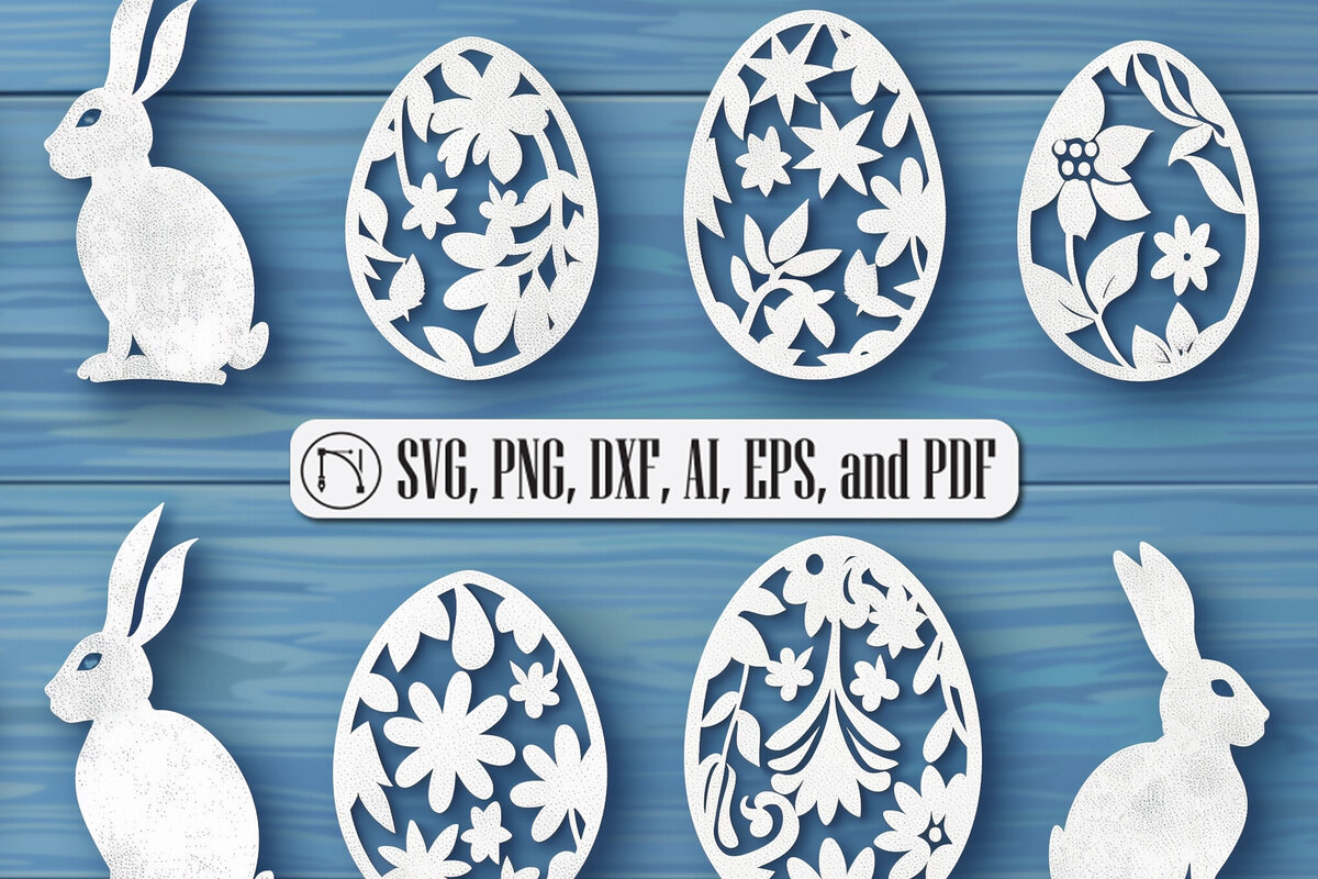 Intra απο ξύλο plywood 3mm-4mm πάχος – Πακέτο Paper Cut Easter Day Δίασταση  20x20 cm INTRAFABR-92452035