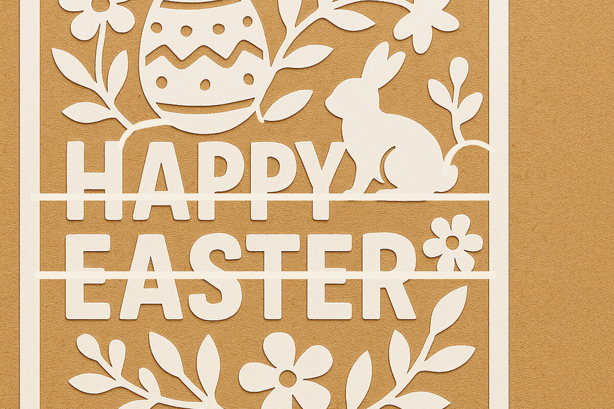 Intra απο ξύλο plywood 3mm-4mm πάχος – Paper Cut Paper Day Δίασταση  20x20 cm INTRAFABR-119841008