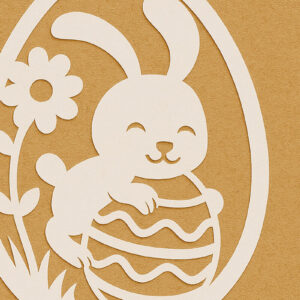 Intra απο ξύλο plywood 3mm-4mm πάχος – Paper Cut Paper Day Δίασταση  20x20 cm INTRAFABR-119841091