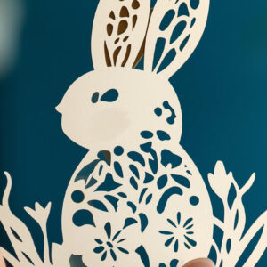 Intra απο ξύλο plywood 3mm-4mm πάχος – Paper Cut Paper Day Δίασταση  20x20 cm INTRAFABR-116385418