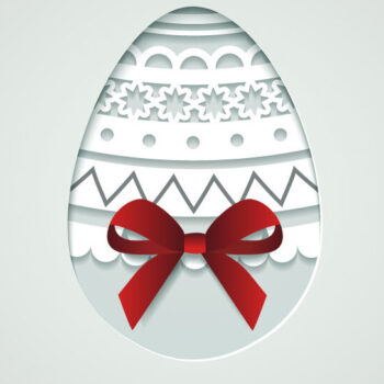 Intra απο ξύλο plywood 3mm-4mm πάχος – Πασχαλινή ευχετήρια κάρτα με χαρτί Δίασταση  20x20 cm INTRAFABR-54532093 - Image 1