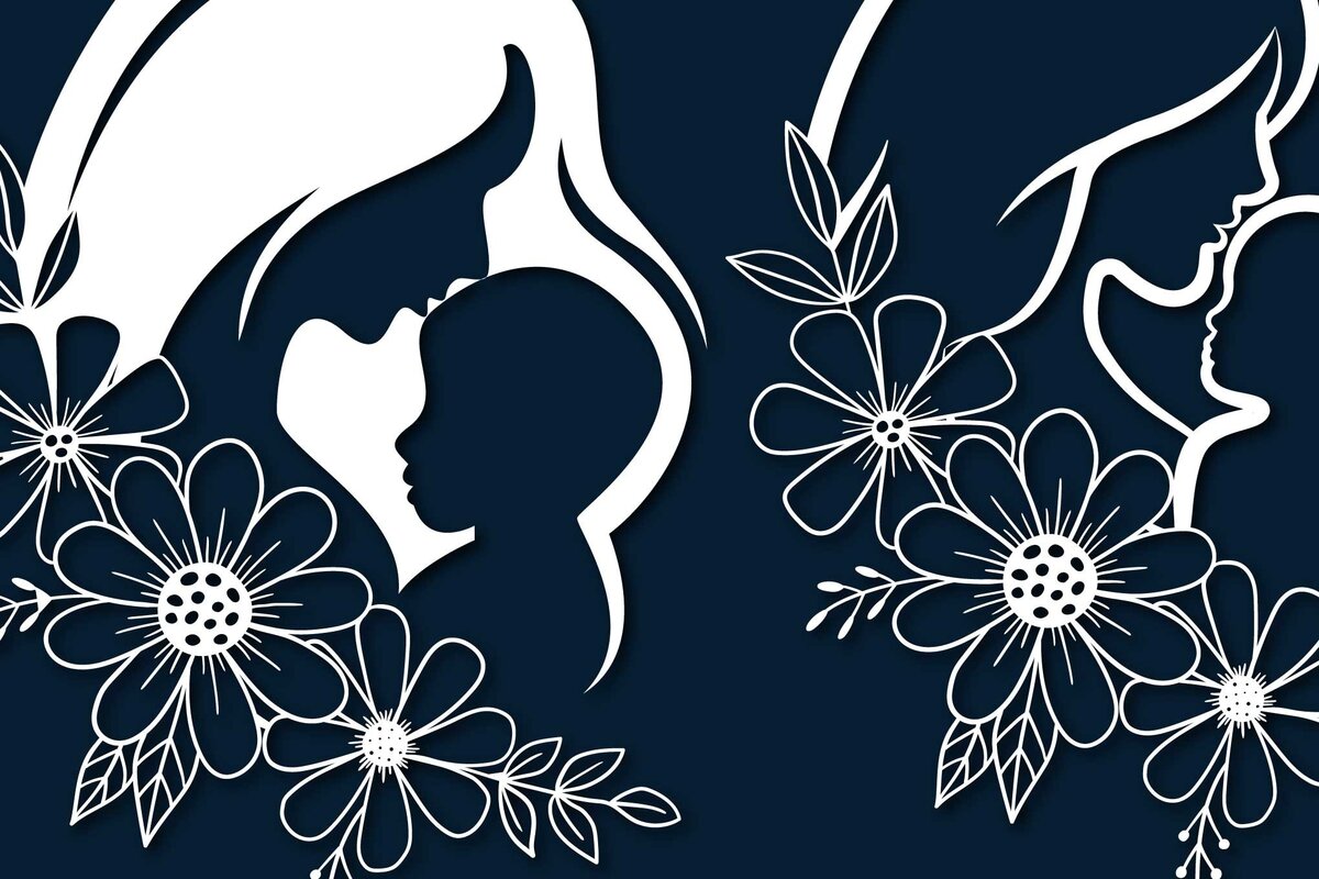 Intra απο ξύλο plywood 3mm-4mm πάχος – Πακέτο λουλουδιών κομμένο χαρτί για μαμά και μωρό Δίασταση  20x20 cm INTRAFABR-72295443