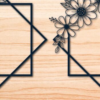 Intra απο ξύλο plywood 3mm-4mm πάχος – Χάρτινο λουλουδάτο στεφάνι Mega Bundle Δίασταση  20x20 cm INTRAFABR-69051720 - Image 2