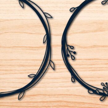 Intra απο ξύλο plywood 3mm-4mm πάχος – Χάρτινο λουλουδάτο στεφάνι Mega Bundle Δίασταση  20x20 cm INTRAFABR-69051720 - Image 7