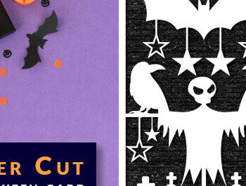 Intra απο ξύλο plywood 3mm-4mm πάχος – Πρότυπο κάρτας αποκριών κοπής χαρτιού Δίασταση  20x20 cm INTRAFABR-76844491 - Image 1