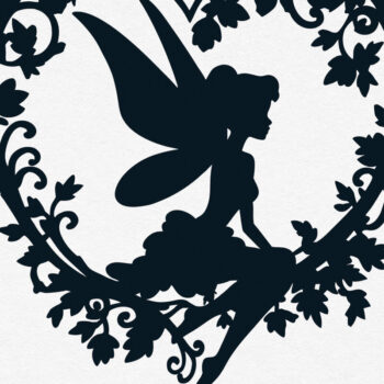 Intra απο ξύλο plywood 3mm-4mm πάχος – Paper Cut Heart with Fairy Bundle 4 Δίασταση 20x20 cm INTRAFABR-112593001 - Image 8