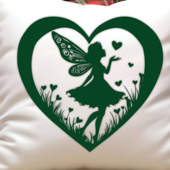 Intra απο ξύλο plywood 3mm-4mm πάχος – Paper Cut Heart with Fairy Bundle 5 Δίασταση 20x20 cm INTRAFABR-112593148 - Image 4