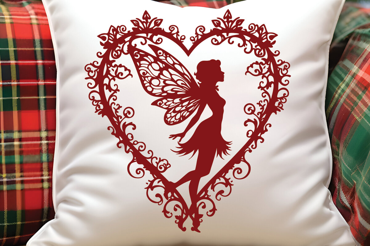 Intra απο ξύλο plywood 3mm-4mm πάχος – Χαρτί κομμένη καρδιά με  Fairy 20 Δίασταση  20x20 cm INTRAFABR-113277783