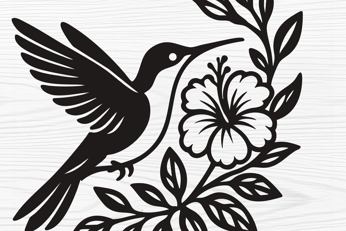 Intra απο ξύλο plywood 3mm-4mm πάχος – Κοπή χαρτιού Κολίβριο Δίασταση  20x20 cm INTRAFABR-119818303