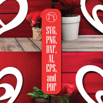 Intra απο ξύλο plywood 3mm-4mm πάχος – Πακέτο Paper Cut Infinity Love Δίασταση  20x20 cm INTRAFABR-86355486 - Image 1