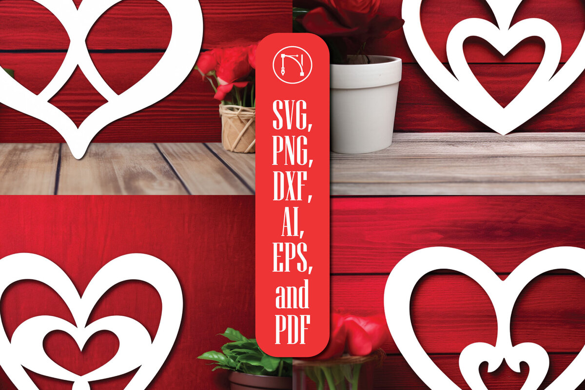 Intra απο ξύλο plywood 3mm-4mm πάχος – Πακέτο Paper Cut Infinity Love Δίασταση  20x20 cm INTRAFABR-86355486