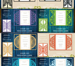 Intra απο ξύλο plywood 3mm-4mm πάχος – Πακέτο Προσκλητηρίου Cut Paper Cut Δίασταση 20x20 cm INTRAFABR-93161348