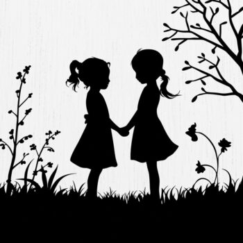 Intra απο ξύλο plywood 3mm-4mm πάχος – Διακόσμηση τοίχου παιδικού δωματίου Paper Cut 27 Δίασταση  40x30 cm INTRAFABR-116100479 - Image 1