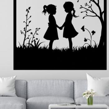 Intra απο ξύλο plywood 3mm-4mm πάχος – Διακόσμηση τοίχου παιδικού δωματίου Paper Cut 27 Δίασταση  40x30 cm INTRAFABR-116100479 - Image 3