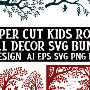 Intra απο ξύλο plywood 3mm-4mm πάχος – Πακέτο Wall Cut Kids Room Δίασταση  20x20 cm INTRAFABR-115293963 - Image 1